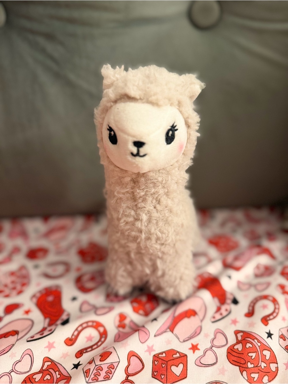 H&M Home Light Beige Llama Soft Toy Plush